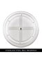 منظم مستحضرات التجميل الدوار من iDesign Rain Lazy Susan لخزانة الزينة، الحمام، وسطح المطبخ - 6
