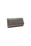 Envelope Model Sparkling Portfolio Evening Bag - Platinum - 2