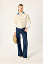 Shirt-Collar Knitwear Cardigan