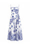 Patterned Scarf Accessory Dress