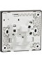 Electric AvatarOn C 1 Gang Socket-Dark Grey - 5