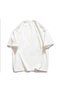 Women's White Vintage League Printed Oversize T-Shirt - 3