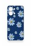 Vivo Y05 4g Compatible Blue Daisy Patterned Silicone Case - 2
