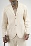 Trend Biz Slim Fit Cotton Linen Bottom-Top Set - 3
