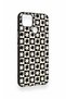 Realme C25 Compatible Floral Motif Checkered Pattern Silicone Case - 4