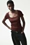 Ribbed cotton T-shirt - 2