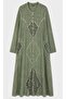 Patterned Stonewashed Cotton Ferace