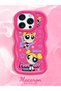 iPhone 14 Pro Compatible Case Camera Protector Red Silicone Couple Phone Case Cartoon Pattern - 2