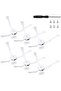 6-Piece Replacement Side Brush Pack for Xiaomi Roborock Robotic Vacuum Cleaners S8 S8 Plus S8 Pro Ultra S5 Max S6 S60 S65 S5 S50 S51 S55