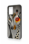 Vivo Y21S Compatible Zebra and Giraffe Patterned Silicone Case - 3