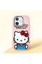Oppo A5 Pro 5g Compatible Case with Camera Protector Pink Silicone Couple Phone Case with Kitty Pattern