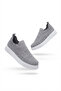 Craig knitwear high quality laceless slip-on comfortable men's sports shoes anthracite