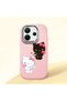 Redmi Note 14 4g Compatible Case Camera Protector Pink Silicone Couple Phone Case Kitty Pattern