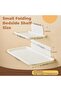 رفان جداريان قابلان للطي، رف عائم يثبت على الحائط، رف جداري صغير بدون حفر