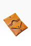 Genuine Leather Card Holder with Shawl Pattern, Minimal Size, Men's and Women's Card Holder - 2