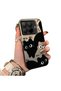 Mi 15t Pro Compatible High-Quality Fun Black Cat Printed Case, Cute Stylish Shock - 2