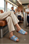 Women's Denim Fabric Orthopedic Sole Slippers - 7
