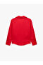 Regular Fit Long Sleeve Buttoned Classic Collar Satin Shirt - 2