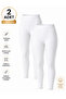 2-Pack Advantage Package Women's White Modal Dress & Underskirt Lining - Leggings-1005