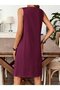 Women's Strappy V-Neck Mini Dress - 4