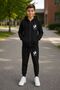 Armikids School Fashion Printed Zippered Tracksuit Set