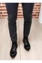100% Genuine Leather Men's Casual Winter Non-Slip Sole Comfortable Lace-Up & Zippered Classic Boots 40-44 - 3