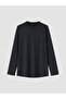 Anthracite Crew Neck Soft Touch Women's Tunic