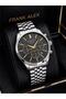 Men's Wristwatch with Steel Strap with 2 Years Warranty for Groom and Suit Vs.Blkt.1146 - 2