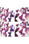 12 Piece 3D Mix Colour Butterfly Wall Stickers Decoration, W 30.6 X H 22.6 X L 3.6 cm, Multicolour - 5