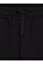 Black Thick Girls' Sweatpants with Elastic Waist - 3