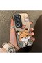 Vivo Y29 5g Compatible Heart-Themed Fox Rabbit Printed Case, Matching Cover for Friends and Couples