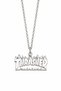 Thrasher Magazine Written Flame Detailed Silver Color Necklace Gift - 2