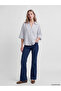 Lcw Vision Striped Oversize Women's Shirt - 2