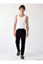 Black U-Neck Men's Undershirt 5-Pack - 4