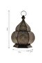 Arabesque Lantern - Deep Brown Color - 3