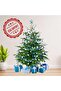 Fresh Premium Christmas Tree with Silver Decorations 230cm - 2