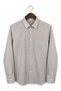 Men's Striped Classic Wide Fit Long Sleeve Pocket Shirt - 3