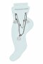 Silver Color Top Sf 3 Snowflake Steel Anklet Does Not Tarnish, Does Not Cause Allergies, Daily Elegance - 5