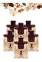 6 قطع عطر بني للرجال 100 مل