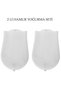 Dough Bag Set of 2 Medium and Large Dough Silicone Transparent Kneading Bag for Bread Pasta Ravioli Kneading