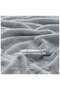 بطانية دافئة من الألياف الدقيقة والصوف المرجاني للأريكة والسرير، خفيفة الوزن وناعمة، 200 سم، لون رمادي - 3