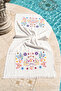 100% Cotton Muslin Heart Patterned Beach Towel Hammam Sauna Sea Towel Peshtemal 02 Beyaz06