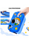 Kids Astronaut Double Layer Lunch Box, 304 Stainless Steel Bento Box, Leak Proof Portable Food Container with Spoon & Fork, Microwave Safe - 5
