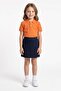 Basic Girl's Shorts Skirt with Elastic Waist - 2