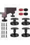 4 Pieces adjustable furniture - anti-vibration tools - adjustable feet - use on beds - cabinets - sofas