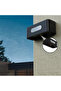 Solar-powered fence light, outdoor wall light, warm white light, 8 pieces - 3