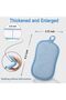 Kitchen dishwashing sponge, frosted sponge, double-sided, scratch-free, microfiber + stainless steel filament, durable, thickened, 6-pack. - 2
