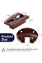 5-Set Drawer Slide Replacement Repair Kits - Fits Kenlin Rite-Trak II Hardware for Dressers & Bedside Tables - 4