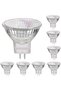 MR11 12V 35W halogen bulb, GU4 socket, 2800K warm white light, dimmable, 8-pack
