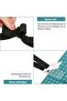 A set of 8 securing straps and clips for pool covers, spare parts for roller blind systems, adjustable to size, 1.80-meter long securing straps. - 2
